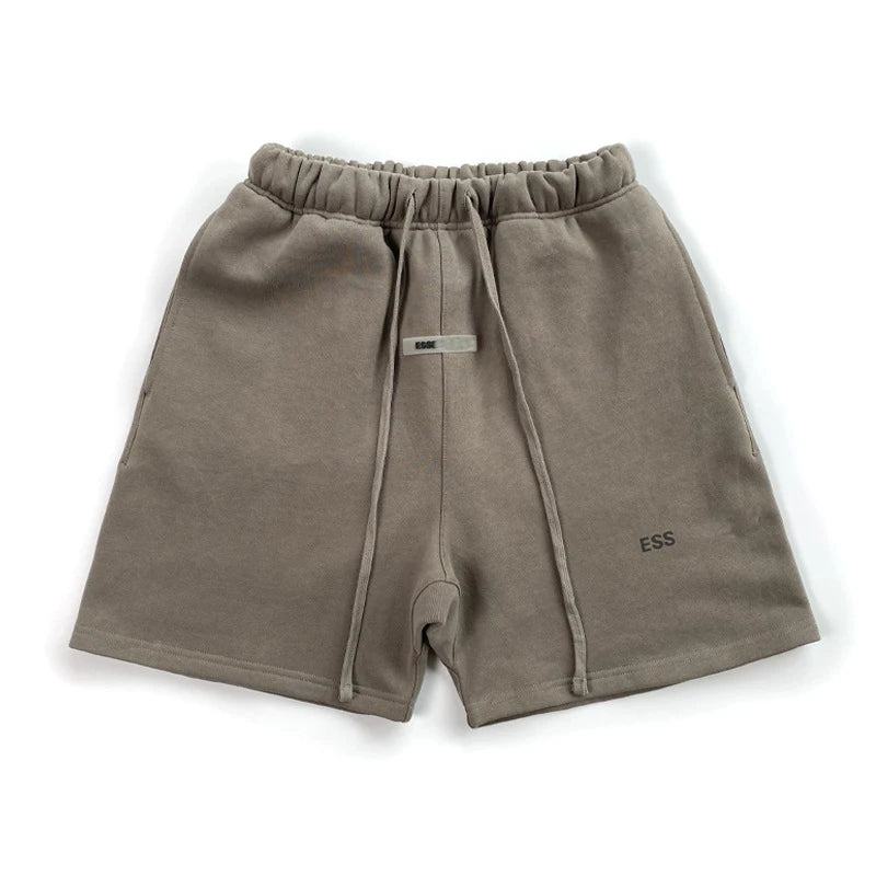Drawstring Cotton Casual Sports Shorts