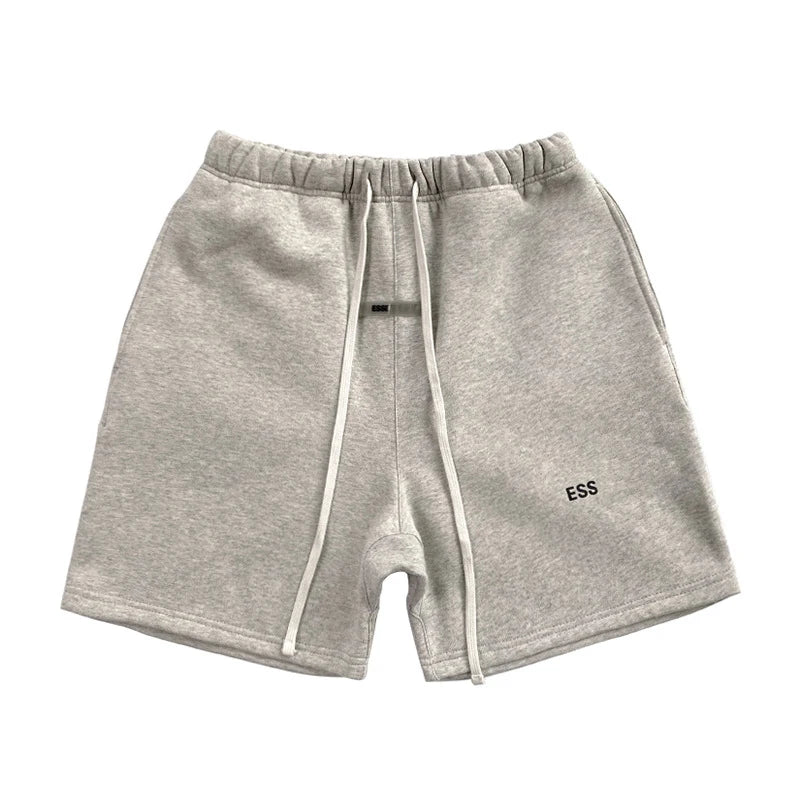 Drawstring Cotton Casual Sports Shorts