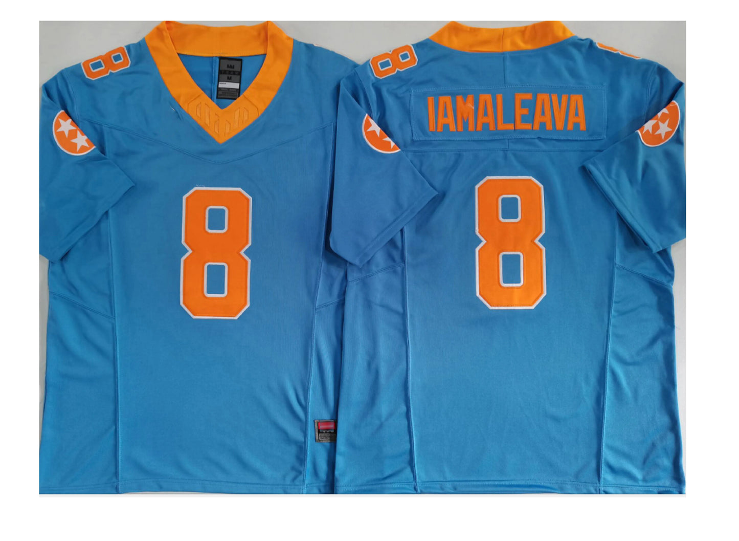 2025 College American Football Texas 16#Manning 8#IAMALEAVA Stitched Jerseys