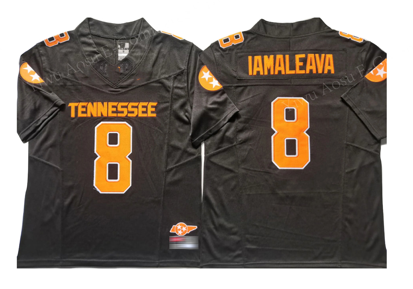 2025 College American Football Texas 16#Manning 8#IAMALEAVA Stitched Jerseys