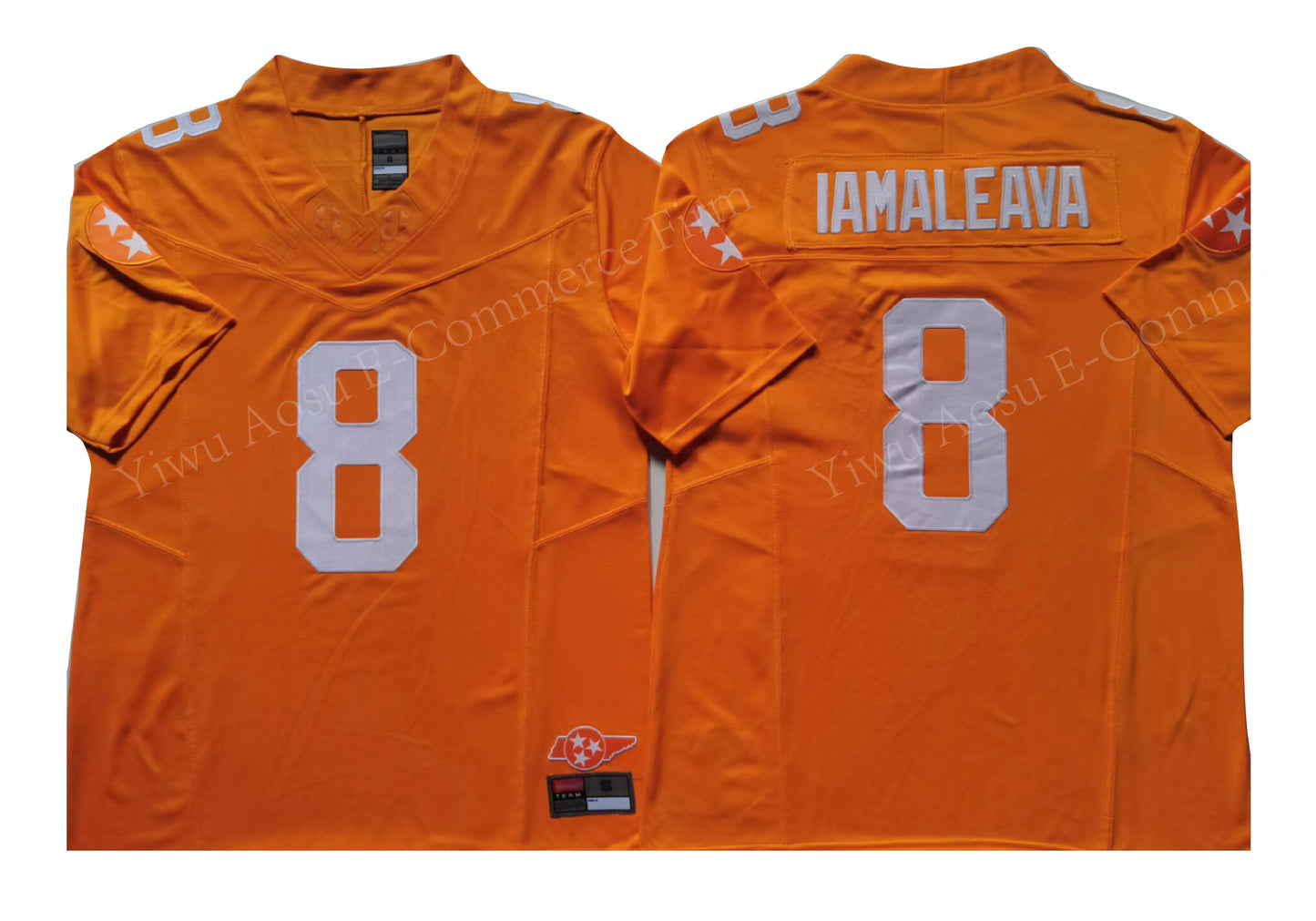 2025 College American Football Texas 16#Manning 8#IAMALEAVA Stitched Jerseys