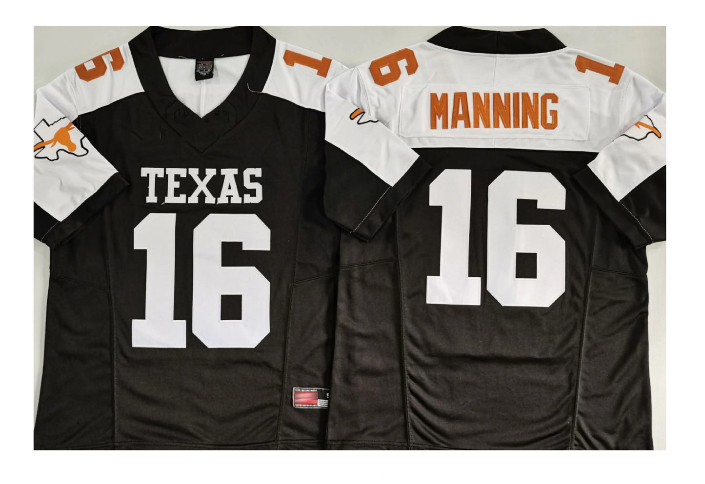 2025 College American Football Texas 16#Manning 8#IAMALEAVA Stitched Jerseys