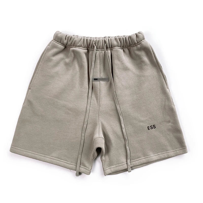 Drawstring Cotton Casual Sports Shorts