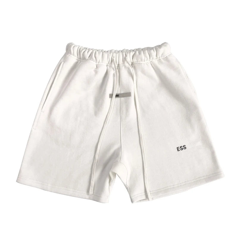 Drawstring Cotton Casual Sports Shorts