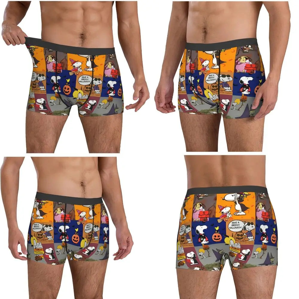 Snoppy Underwear Classic Trunk Boxer Briefs