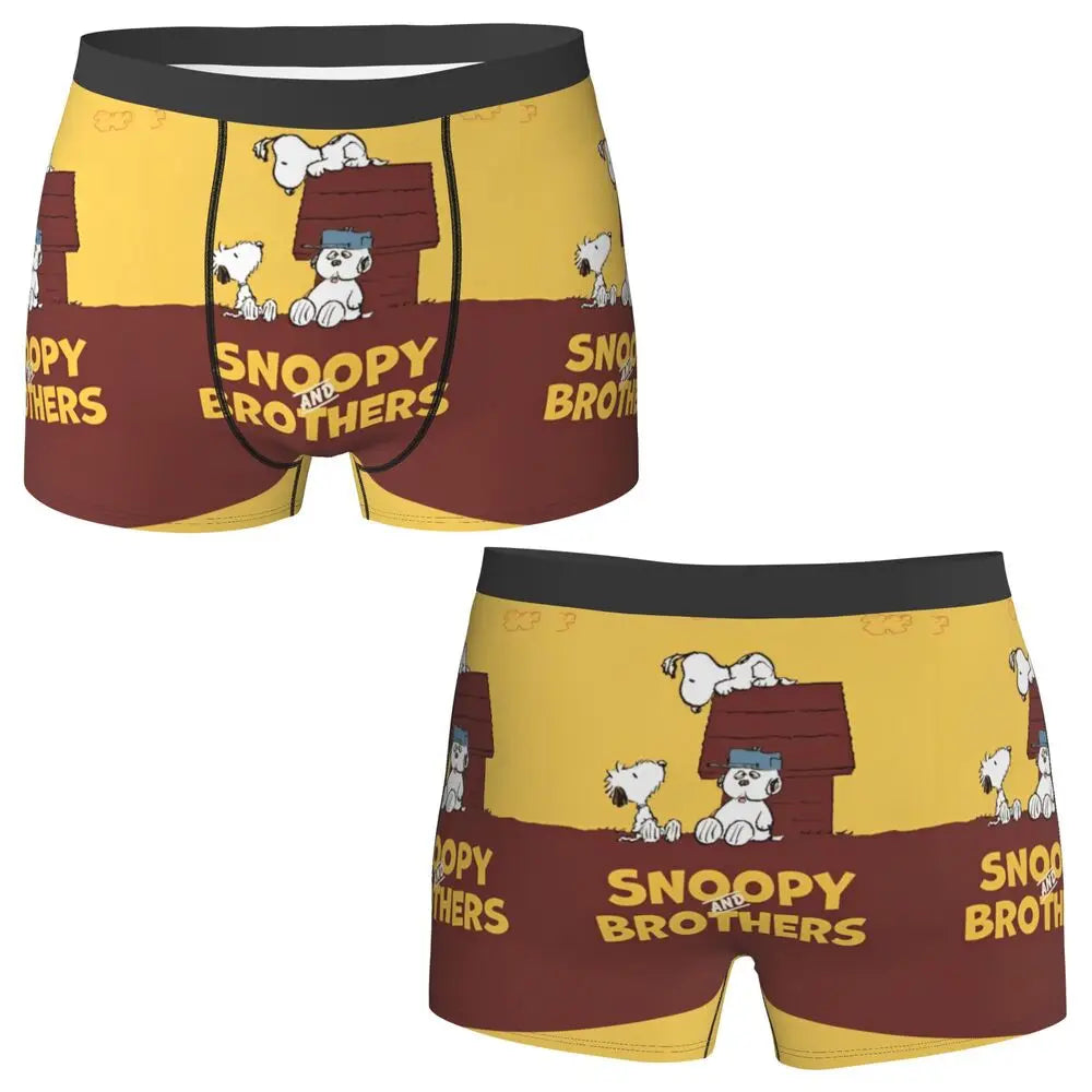 Snoppy Underwear Classic Trunk Boxer Briefs