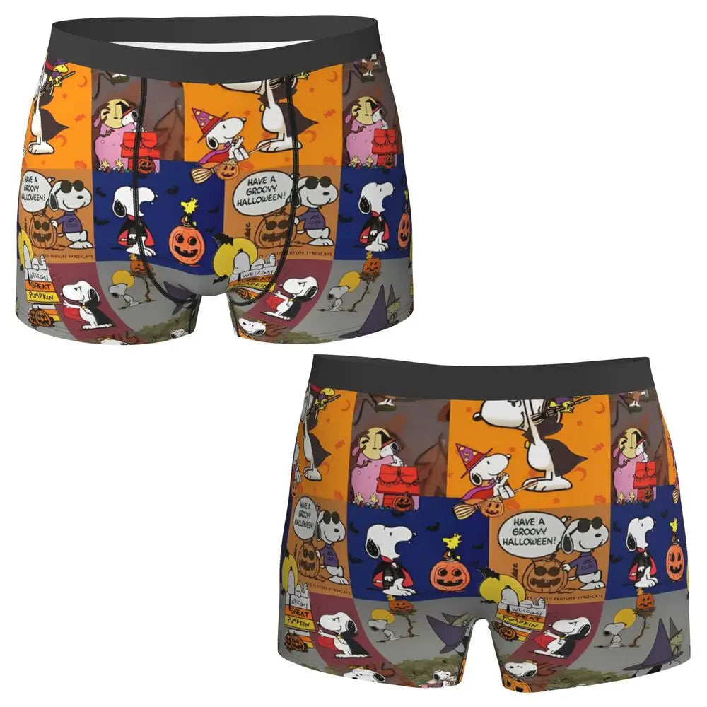 Snoppy Underwear Classic Trunk Boxer Briefs