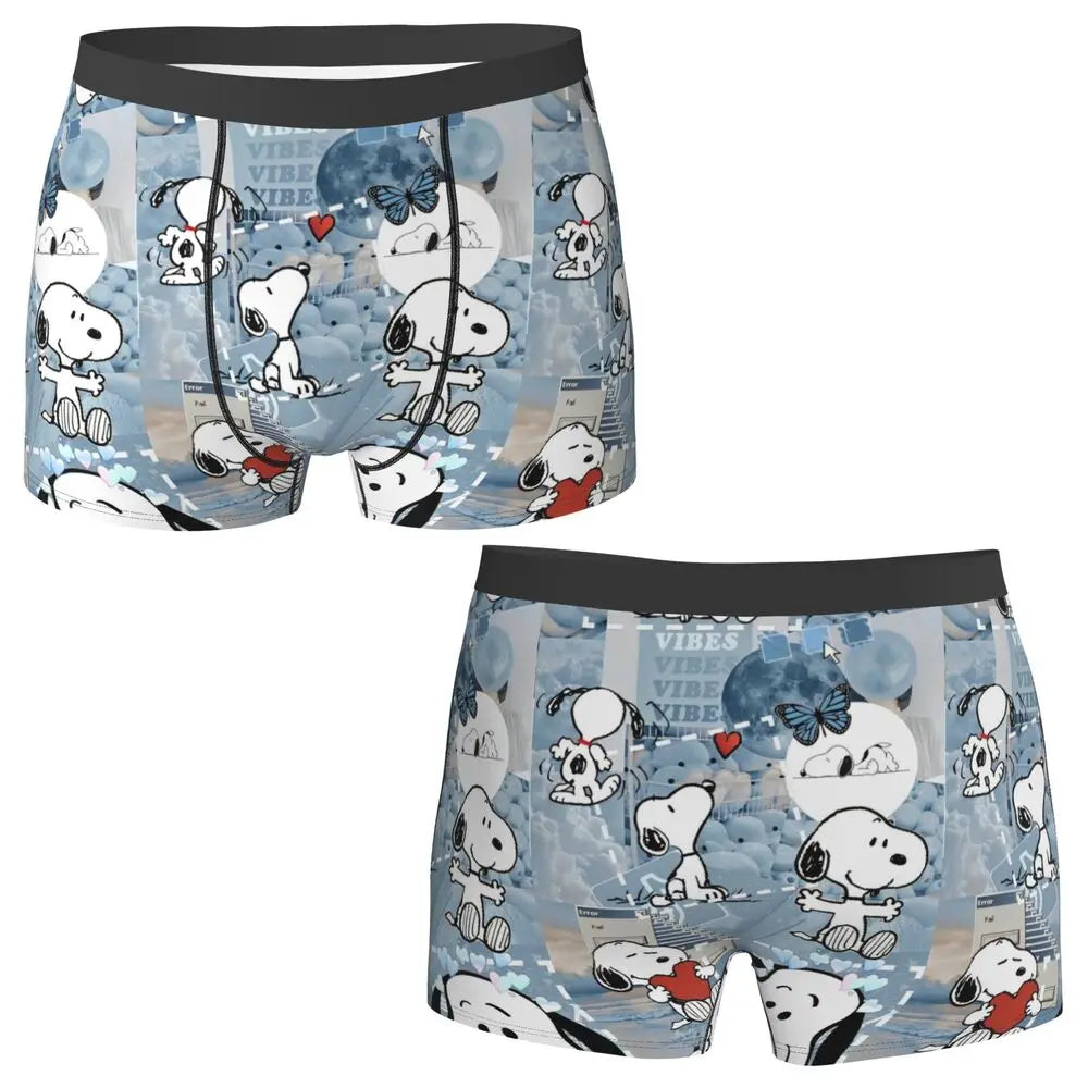 Snoppy Underwear Classic Trunk Boxer Briefs