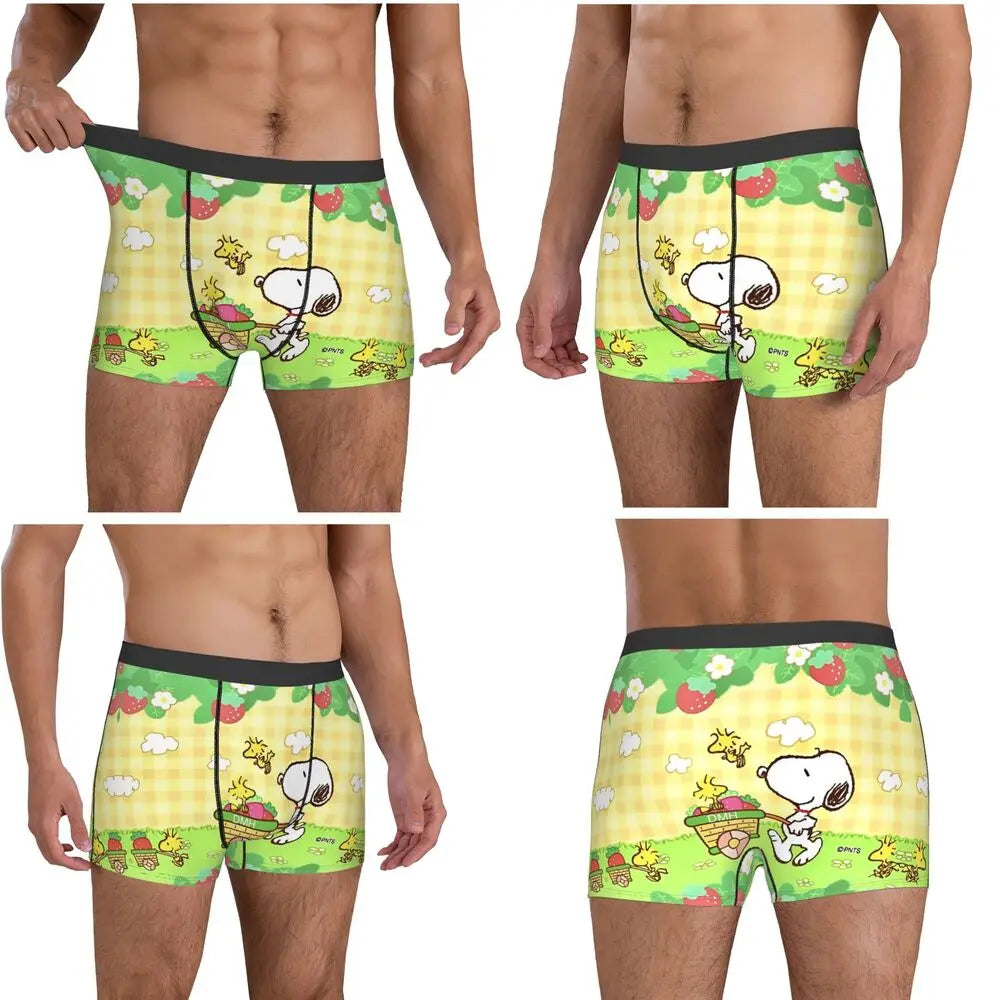 Snoppy Underwear Classic Trunk Boxer Briefs