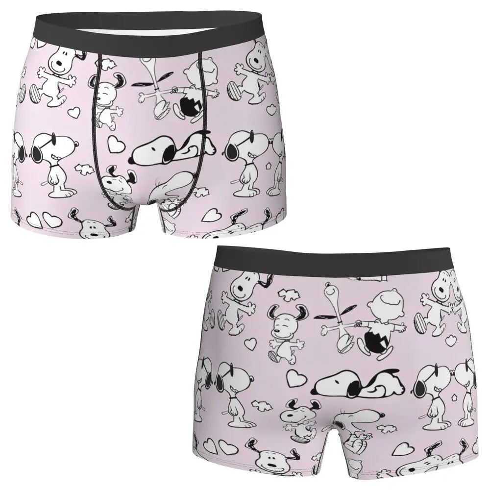 Snoppy Underwear Classic Trunk Boxer Briefs