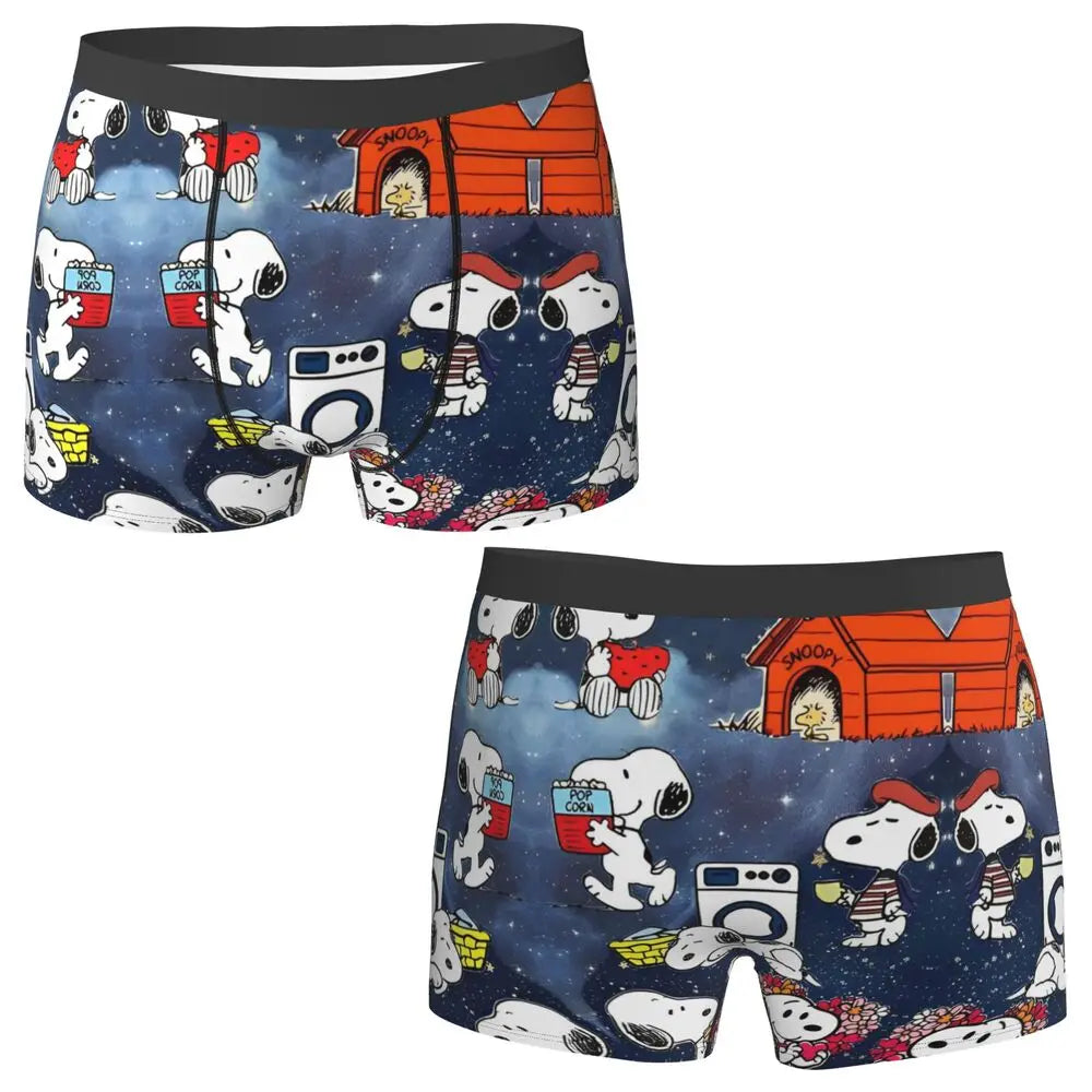 Snoppy Underwear Classic Trunk Boxer Briefs