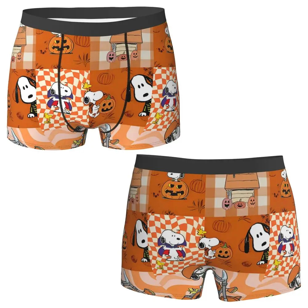 Snoppy Underwear Classic Trunk Boxer Briefs