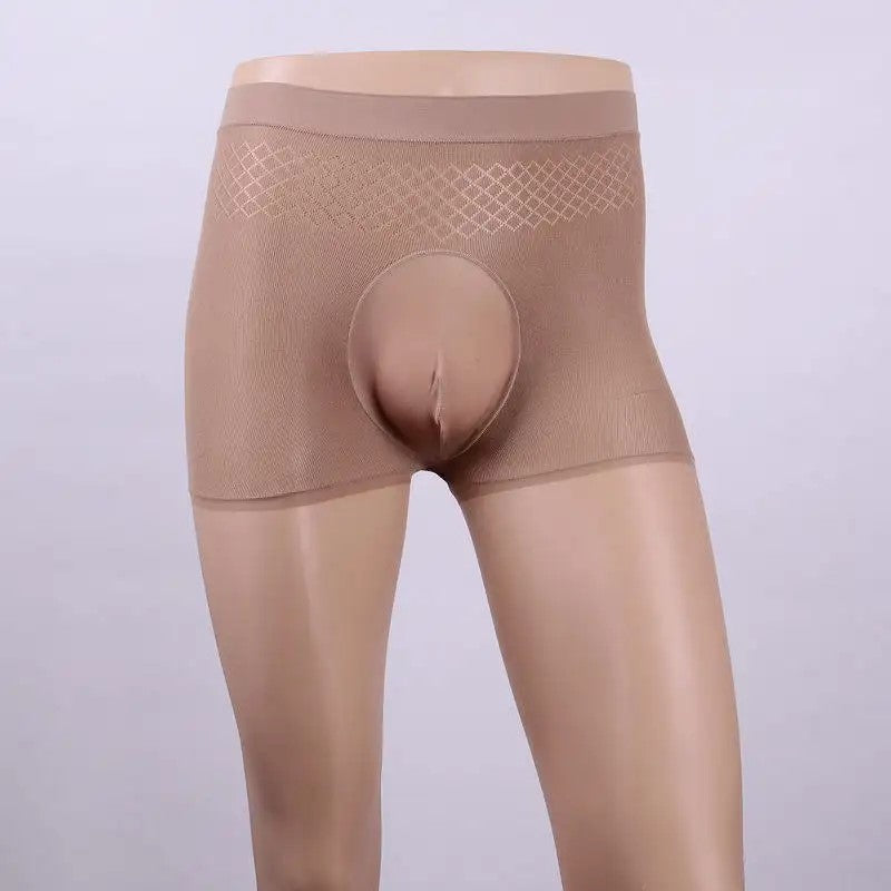 High-Waist Seamless Ultra-Thin Pantyhose