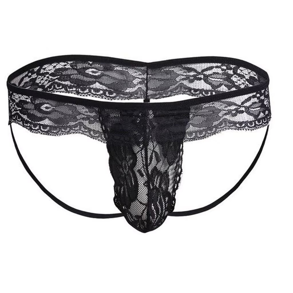 Lace Transparent Brief or Thong