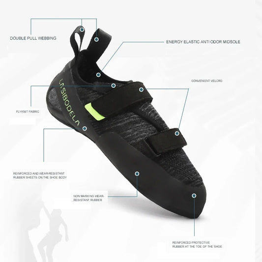 Professional Beginners Entry-level Rock-Climbing Bouldering Training Shoes