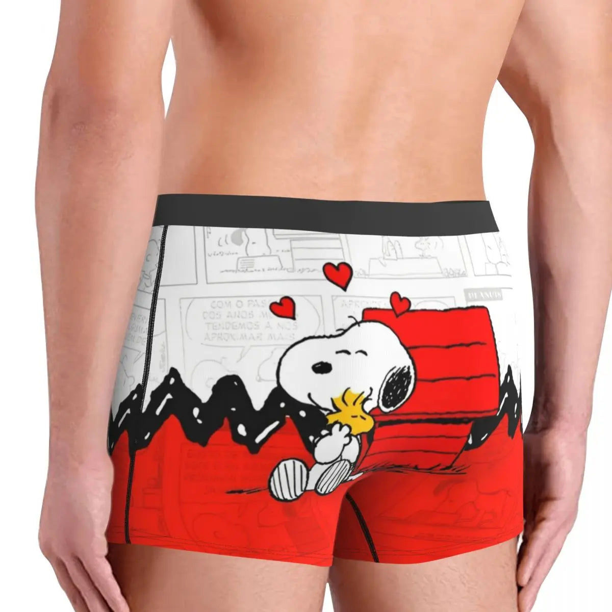 Snoppy Underwear Classic Trunk Boxer Briefs