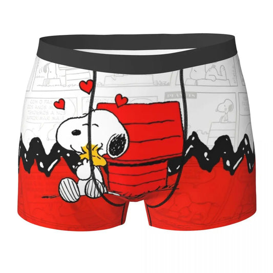 Snoppy Underwear Classic Trunk Boxer Briefs