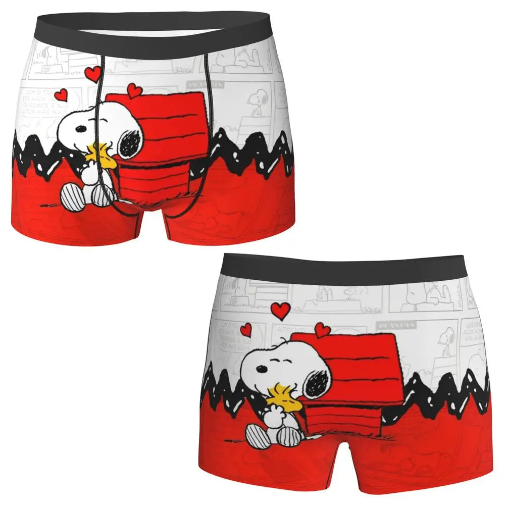 Snoppy Underwear Classic Trunk Boxer Briefs