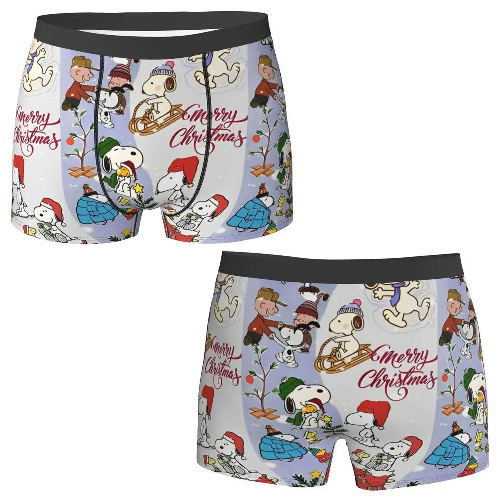 Snoppy Underwear Classic Trunk Boxer Briefs