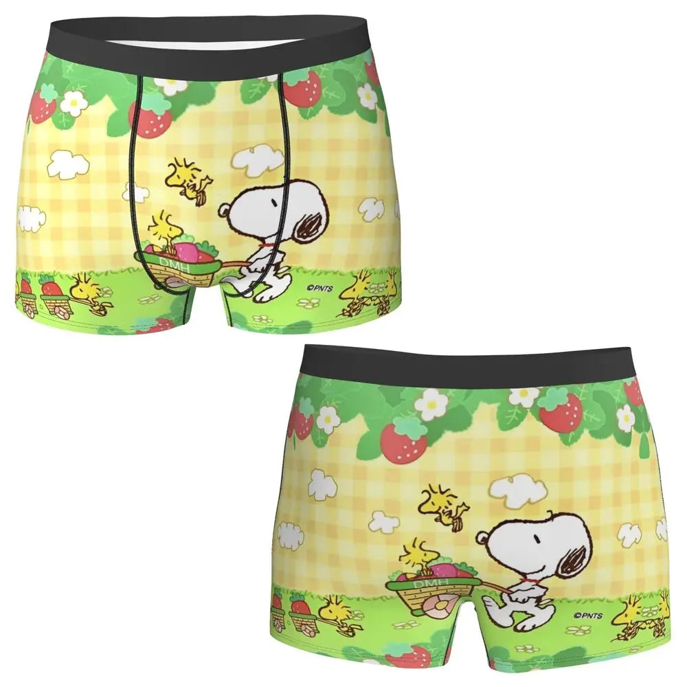 Snoppy Underwear Classic Trunk Boxer Briefs