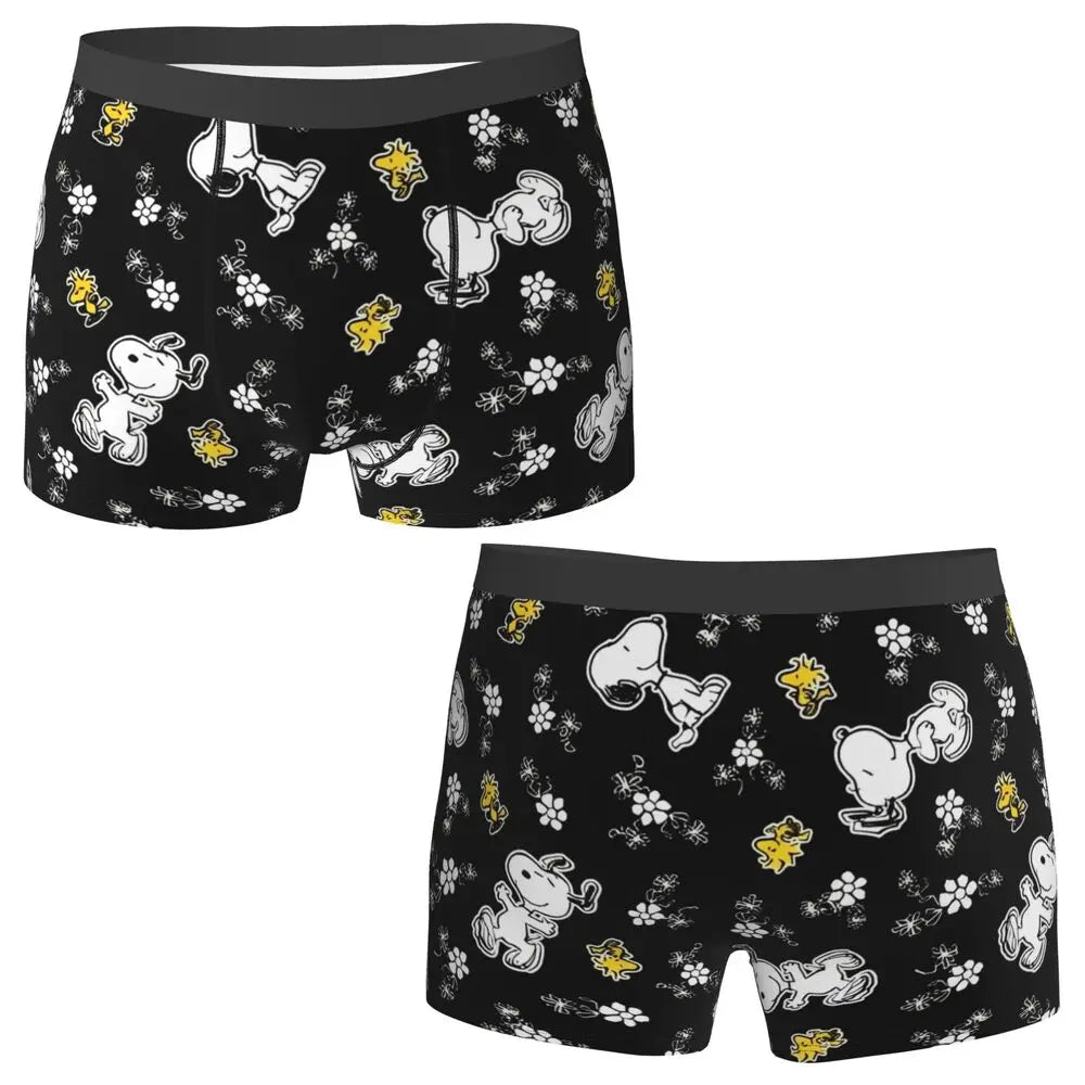 Snoppy Underwear Classic Trunk Boxer Briefs