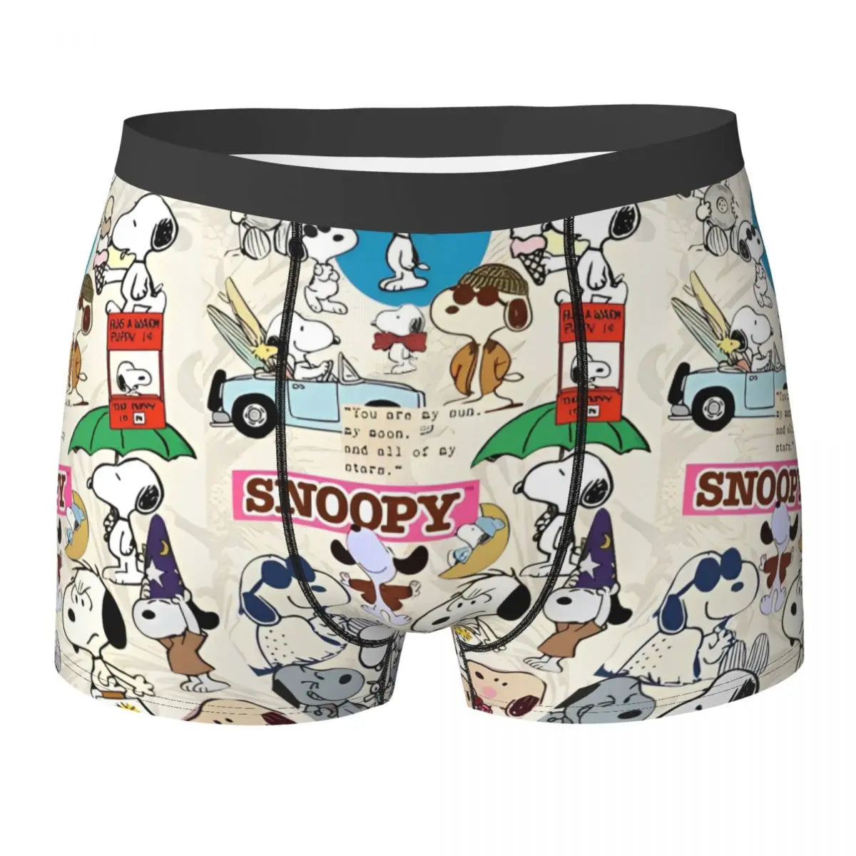 Snoppy Underwear Classic Trunk Boxer Briefs