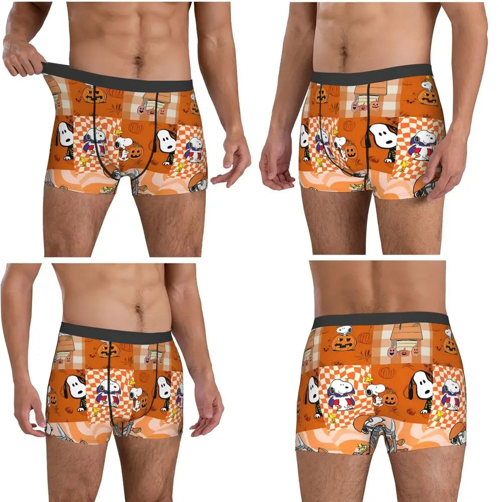 Snoppy Underwear Classic Trunk Boxer Briefs