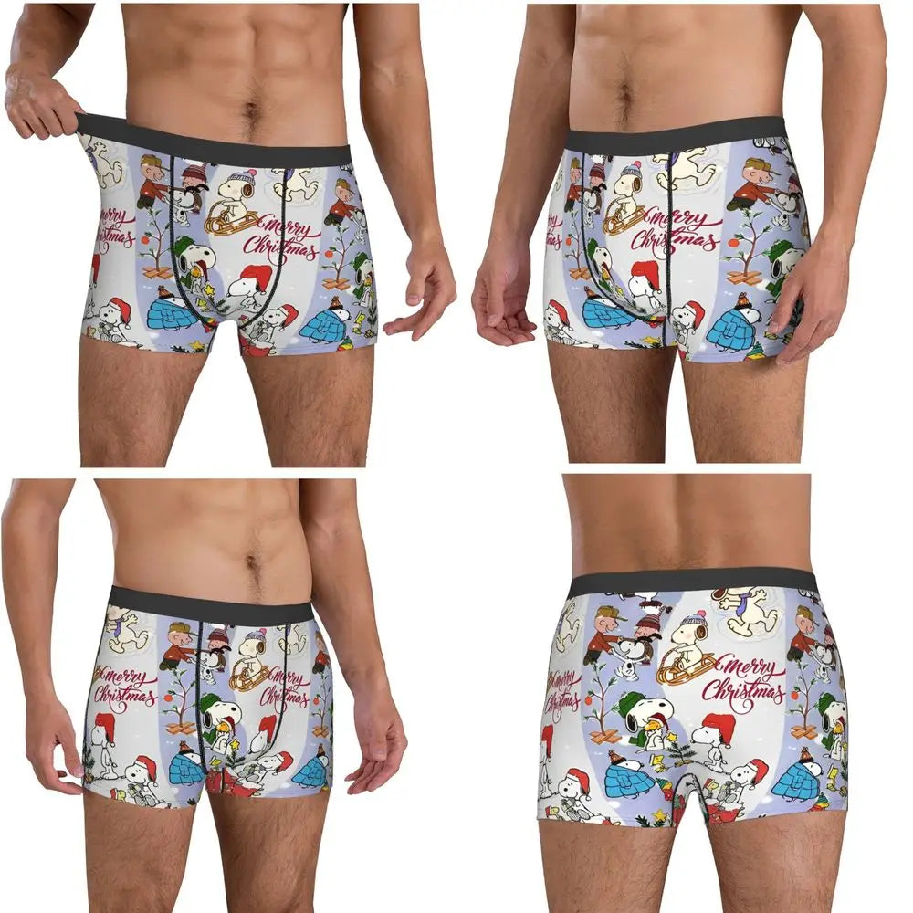 Snoppy Underwear Classic Trunk Boxer Briefs