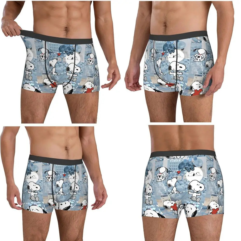 Snoppy Underwear Classic Trunk Boxer Briefs