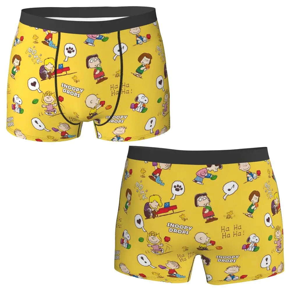 Snoppy Underwear Classic Trunk Boxer Briefs