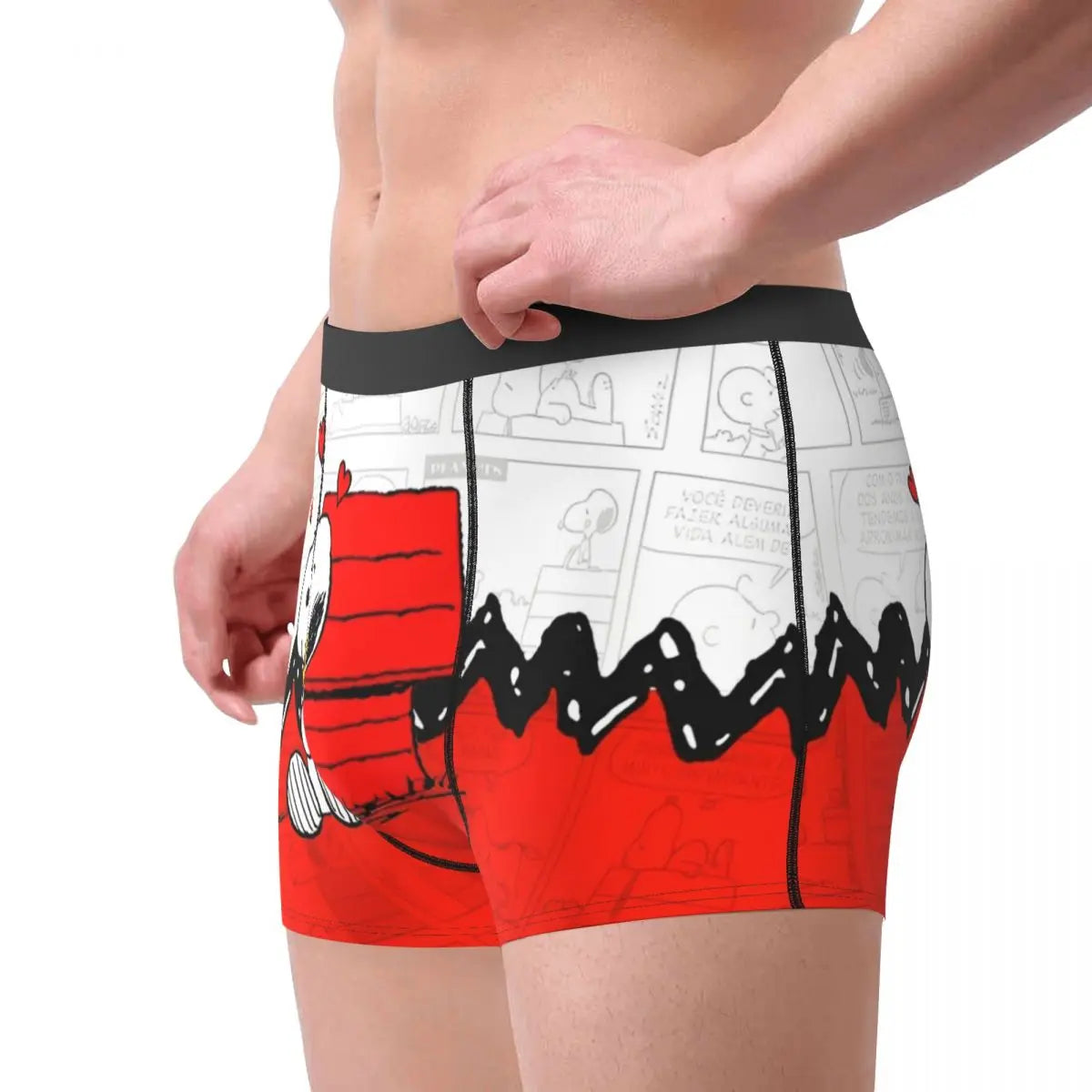 Snoppy Underwear Classic Trunk Boxer Briefs