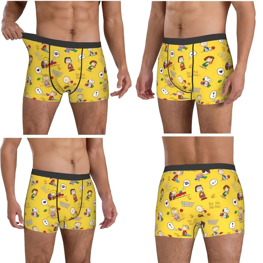 Snoppy Underwear Classic Trunk Boxer Briefs